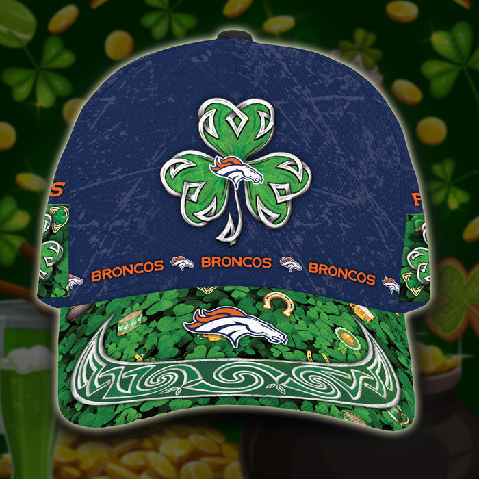 Personalized Denver Broncos St Patricks Day 3D Classic Baseball Cap CNI726
