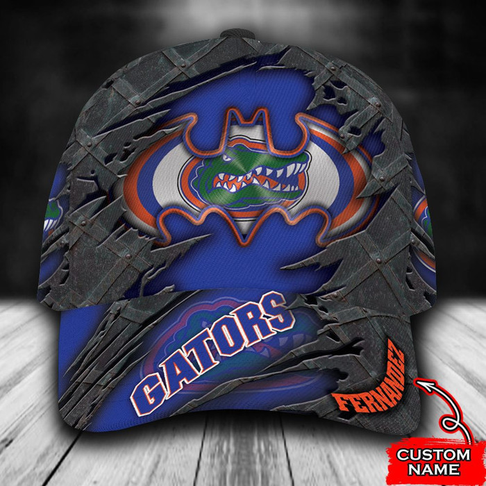 Personalized Florida Gators Batman Logo 3D Classic Baseball Cap CNI302
