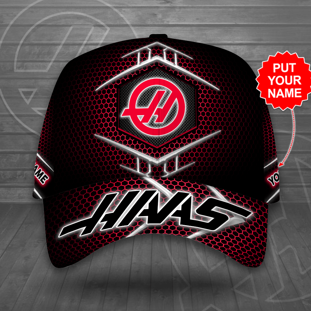 Personalized Haas F1 Classic Cap F1 Merchandise Classic Cap CNI027