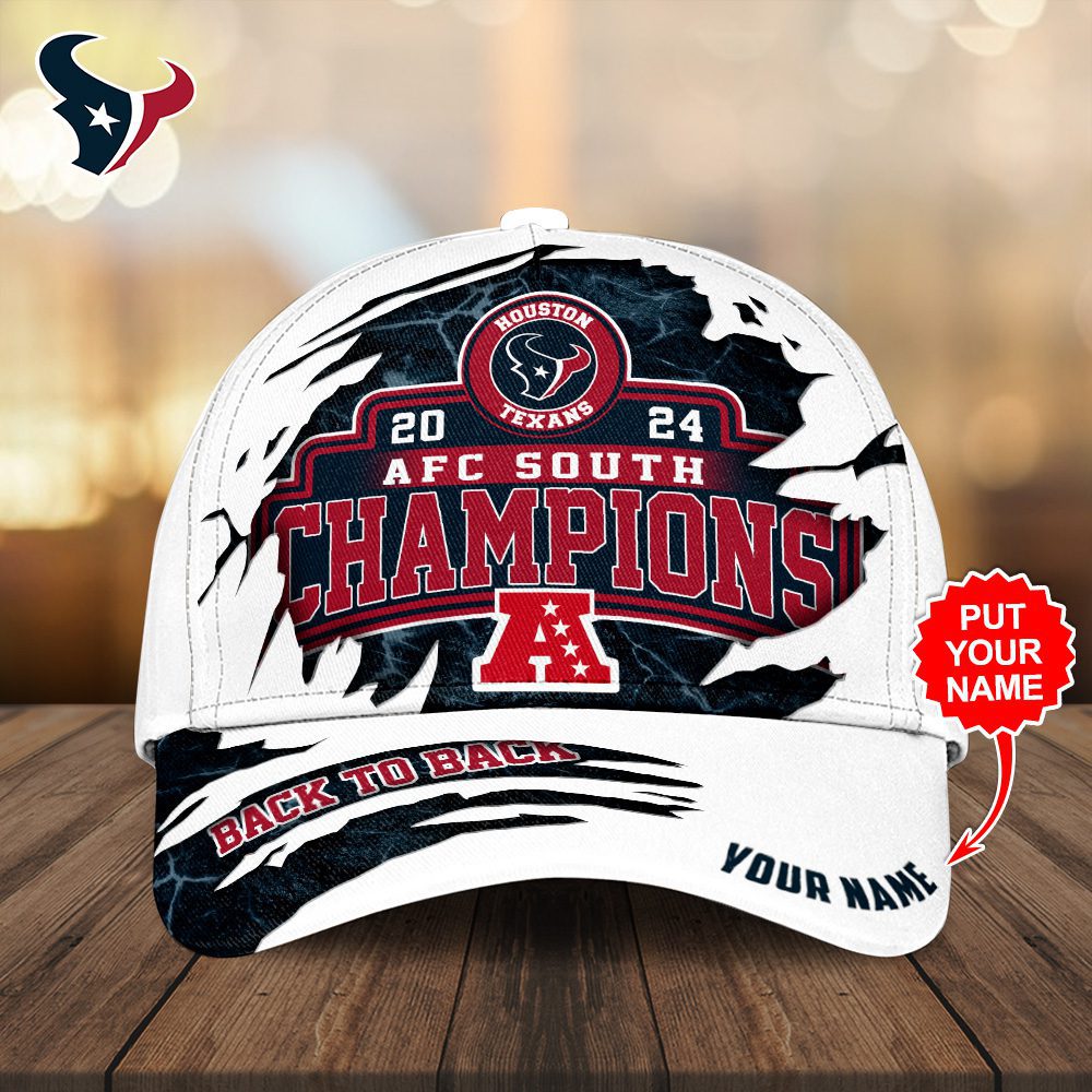 Personalized Houston Texans Champs Classic Cap Cgn5220 For NFL Fans 