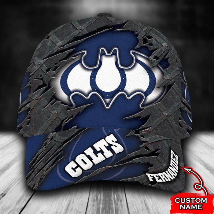 Personalized Indianapolis Colts Batman 3D Classic Baseball Cap CNI881