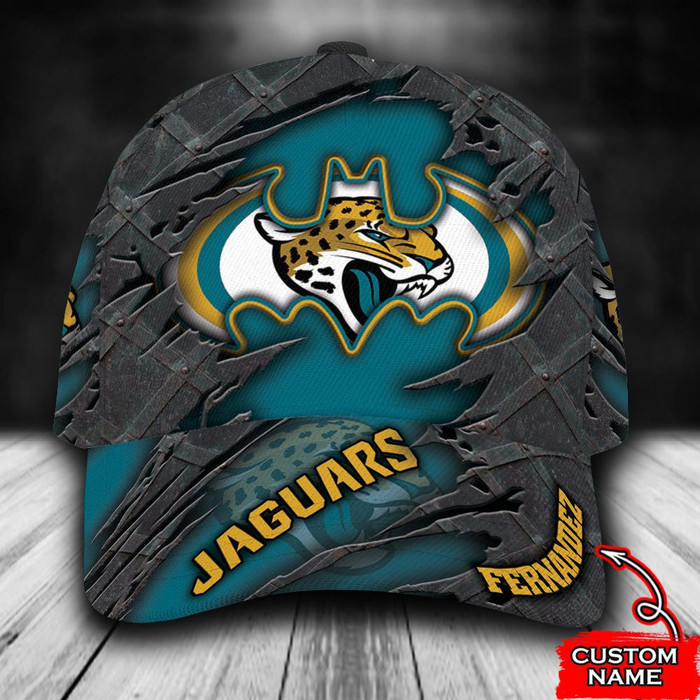 Personalized Jacksonville Jaguars Batman 3D Classic Baseball Cap CNI1305