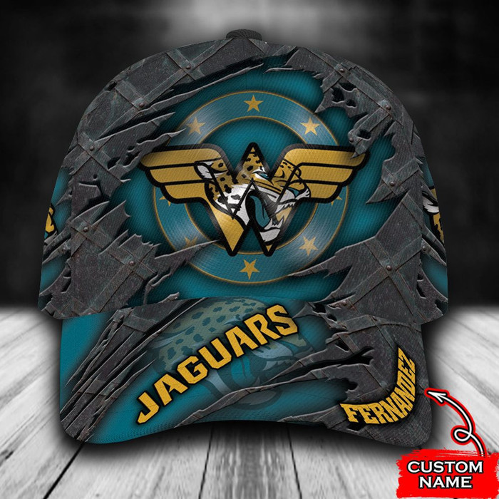 Personalized Jacksonville Jaguars Wonder Woman 3D Classic Baseball Cap CNI768
