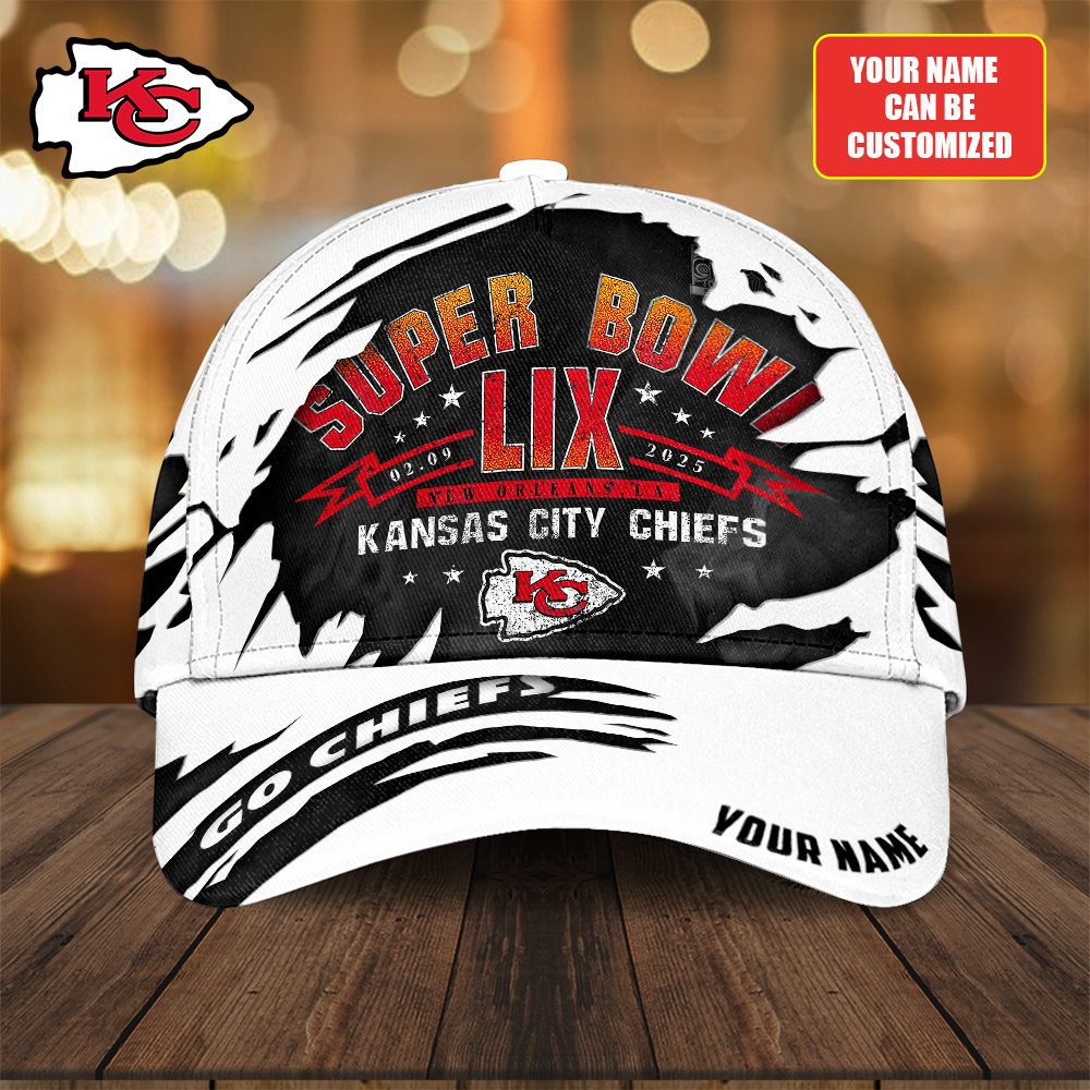 Personalized Kansas City Chiefs Classic Cap Lix1007