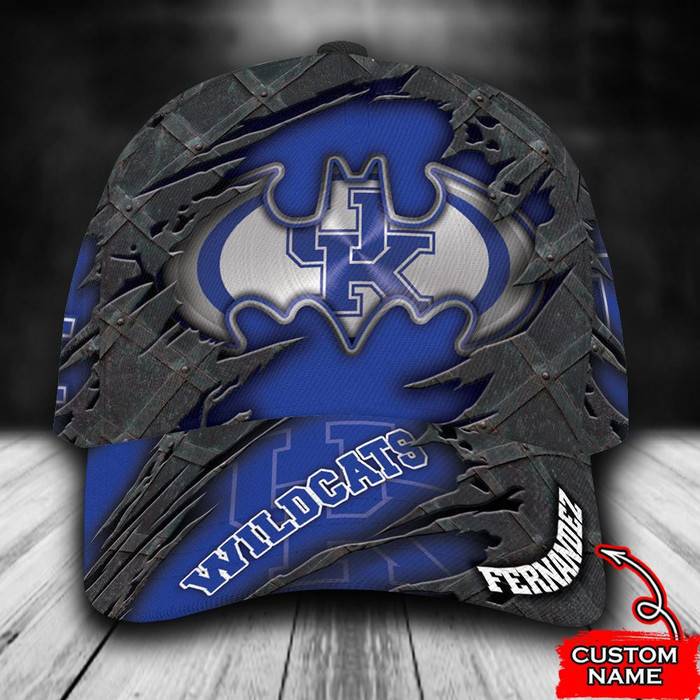 Personalized Kentucky Wildcats Batman 3D Classic Baseball Cap CNI1263