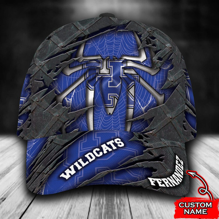 Personalized Kentucky Wildcats Spiderman 3D Classic Baseball Cap CNI643