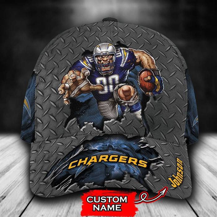 Personalized Los Angeles Chargers Mascot 3D Classic Baseball Cap CNI1401
