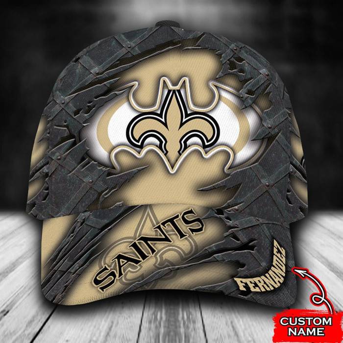Personalized New Orleans Saints Batman 3D Classic Baseball Cap CNI1383