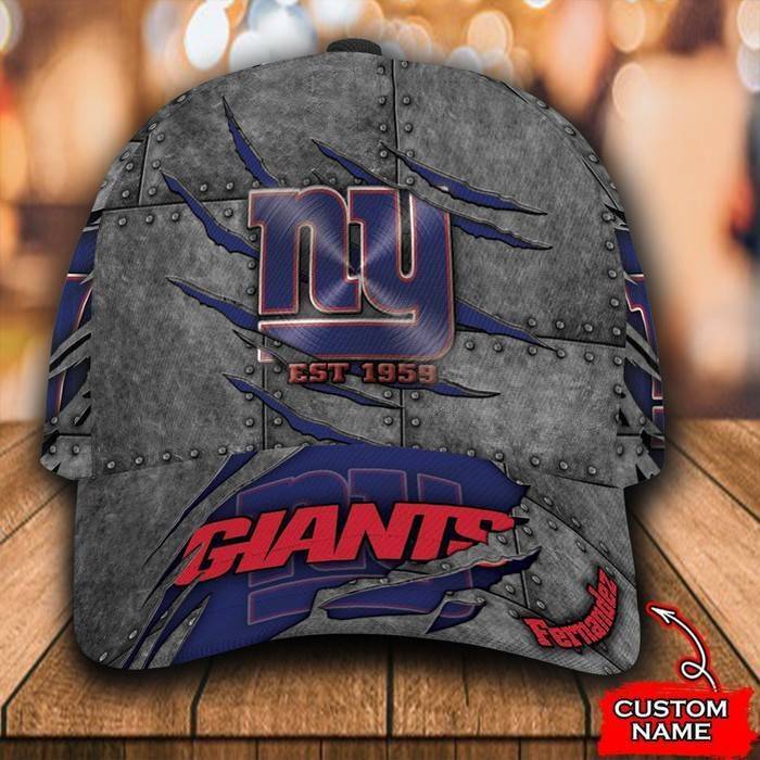 Personalized New York Giants 3D Classic Baseball Cap CNI354