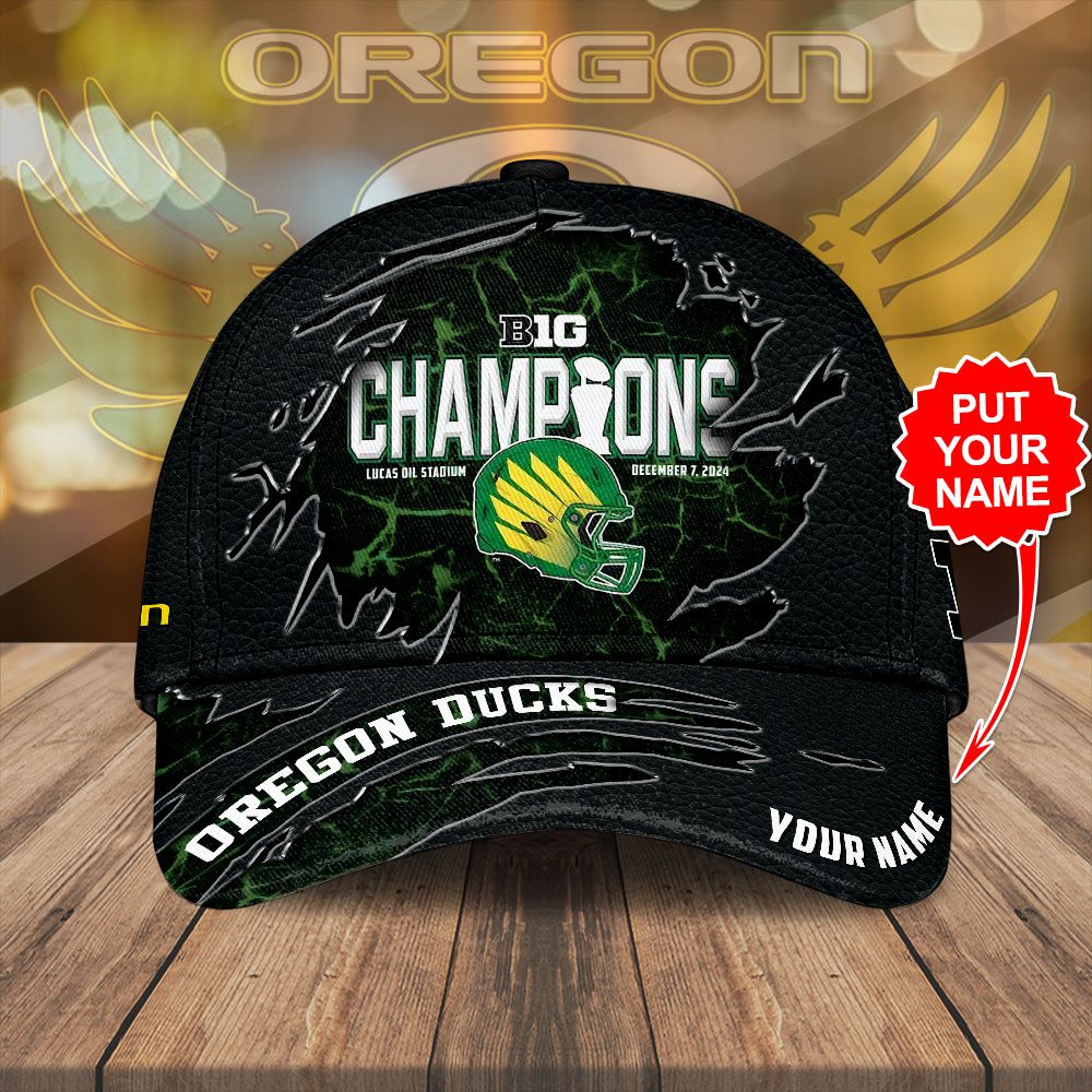 Personalized Oregon Ducks Football Classic Cap Cgn5290