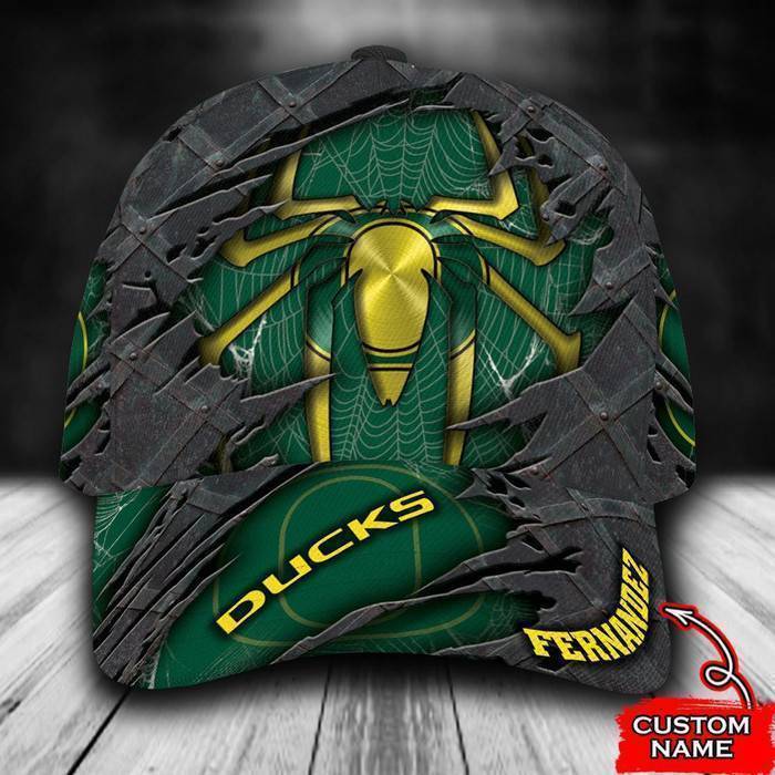 Personalized Oregon Ducks Spiderman 3D Classic Baseball Cap CNI170
