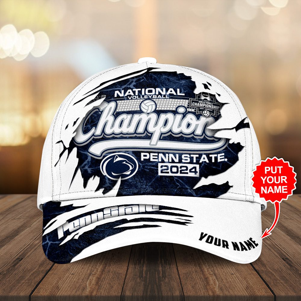 Personalized Penn State Nittany Lions Womens Volleyball Champions Classic Cap Cgn5035