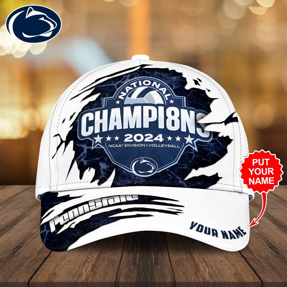 Personalized Penn State Nittany Lions Womens Volleyball Champions Classic Cap Cgn5058