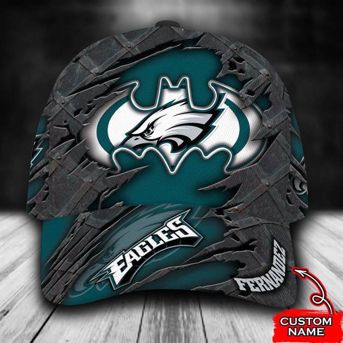 Personalized Philadelphia Eagles Batman 3D Classic Baseball Cap CNI952