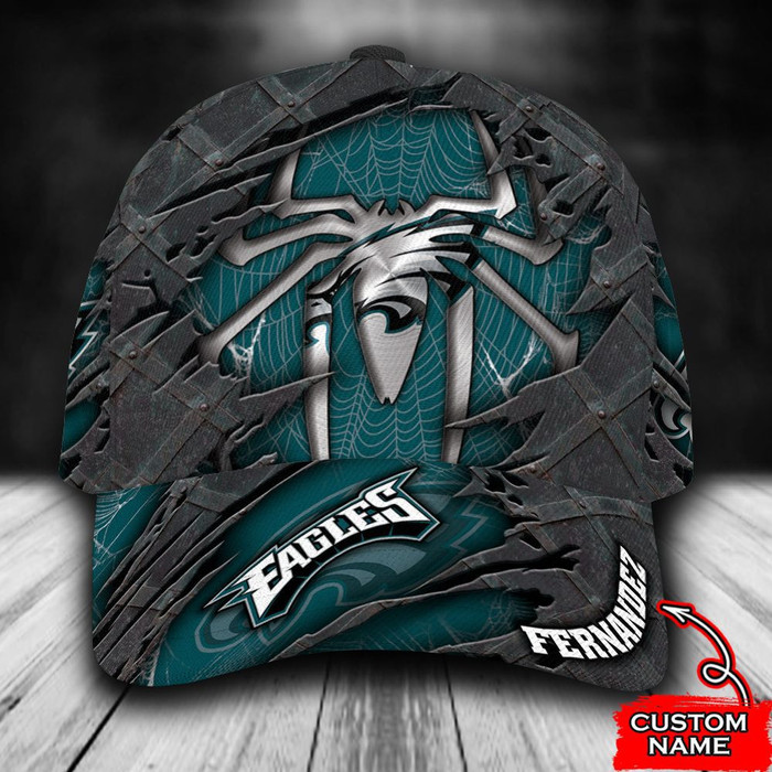 Personalized Philadelphia Eagles Spider Man 3D Classic Baseball Cap CNI646