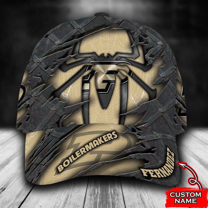 Personalized Purdue Boilermakers Spiderman 3D Classic Baseball Cap CNI1956