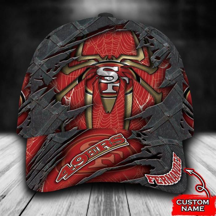 Personalized San Francisco 49ers Spider man 3D Classic Baseball Cap CNI1166
