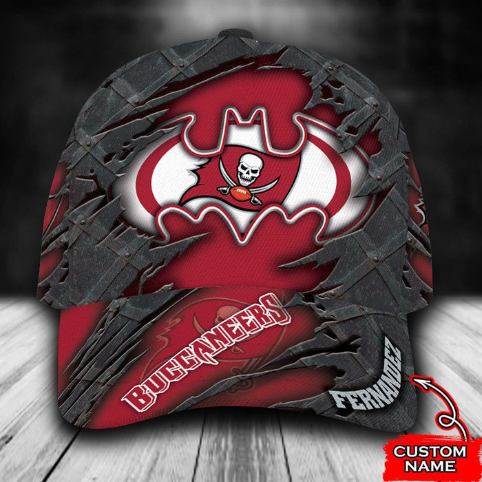 Personalized Tampa Bay Buccaneers Batman 3D Classic Baseball Cap CNI915