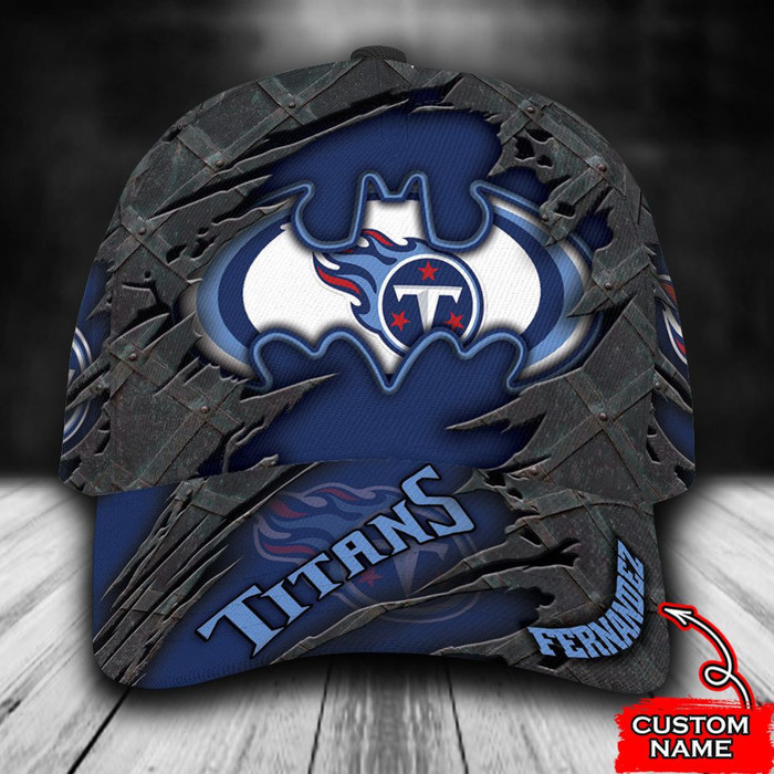 Personalized Tennessee Titans Batman 3D Classic Baseball Cap CNI308