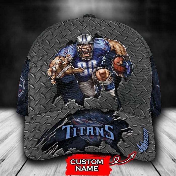 Personalized Tennessee Titans Mascot 3D Baseball Cap CNI1650