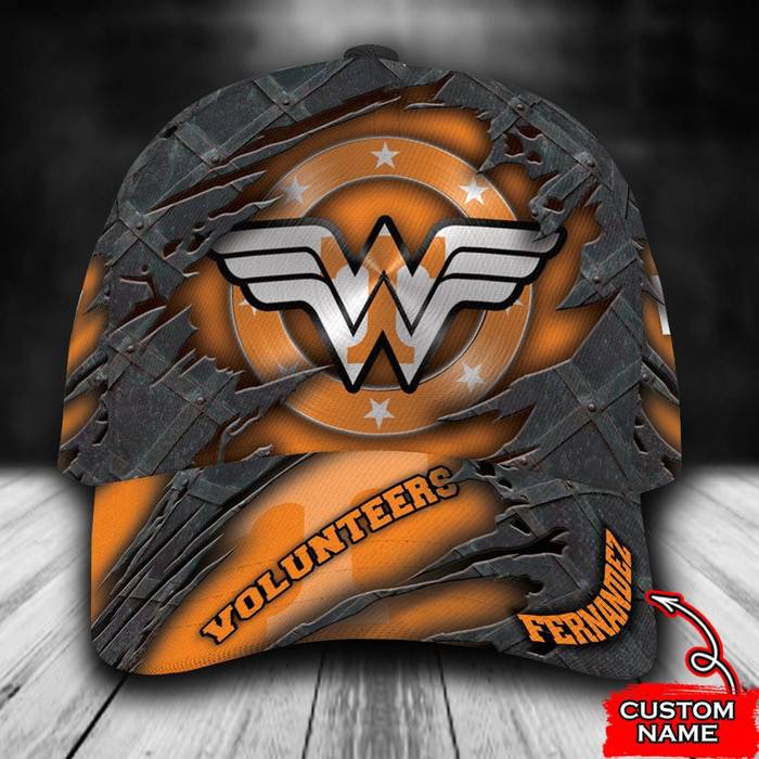Personalized Tennessee VolunteersWonder Woman 3D Classic Baseball Cap CNI747