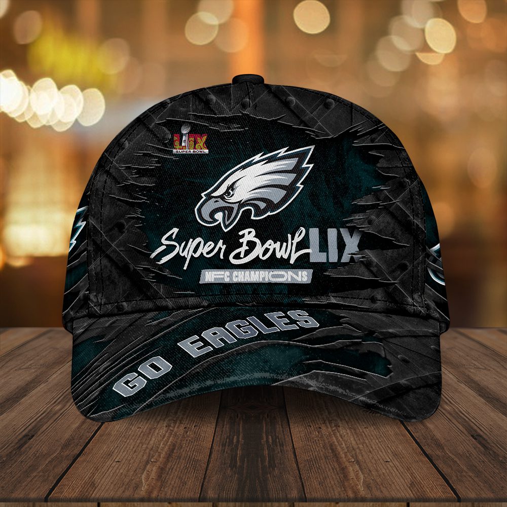 Philadelphia Eagles Super Bowl Lix Classic Cap Go Eagles