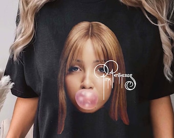 Pinkpantheress Shirt, Pinkpantheress Vintage T-Shirt, Pinkpantheress Homage Fan Tees, Pinkpantheress Concert Merch, Unisex Cotton Tee