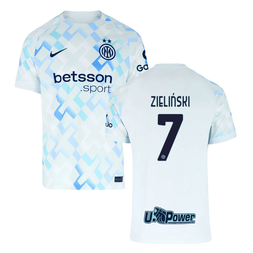 Piotr Zieliski 7 Inter Milan 2025/26 Away Men Jersey - White