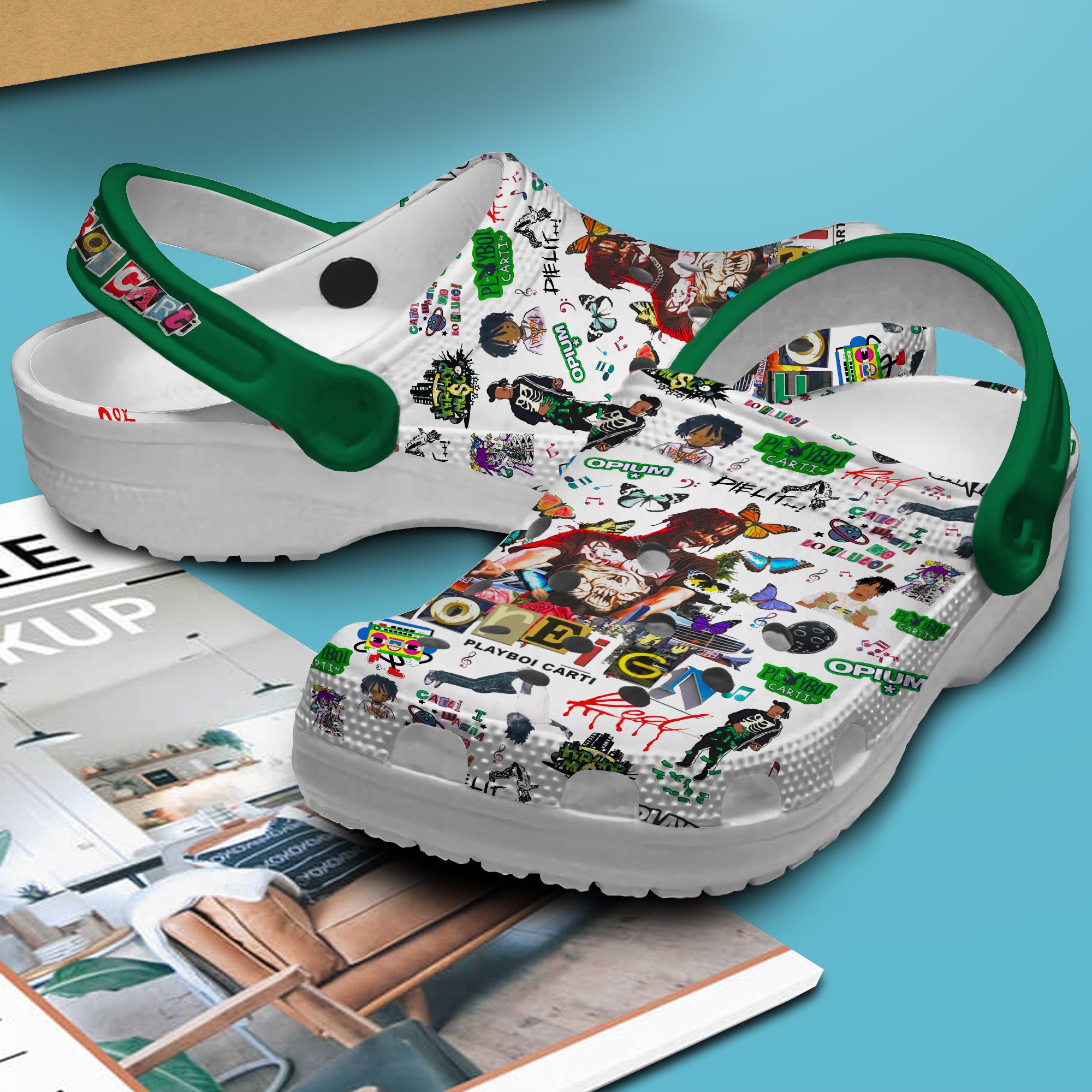 Playboi Carti Music Custom Name Crocs Shoes For Any Outfit - Image 2