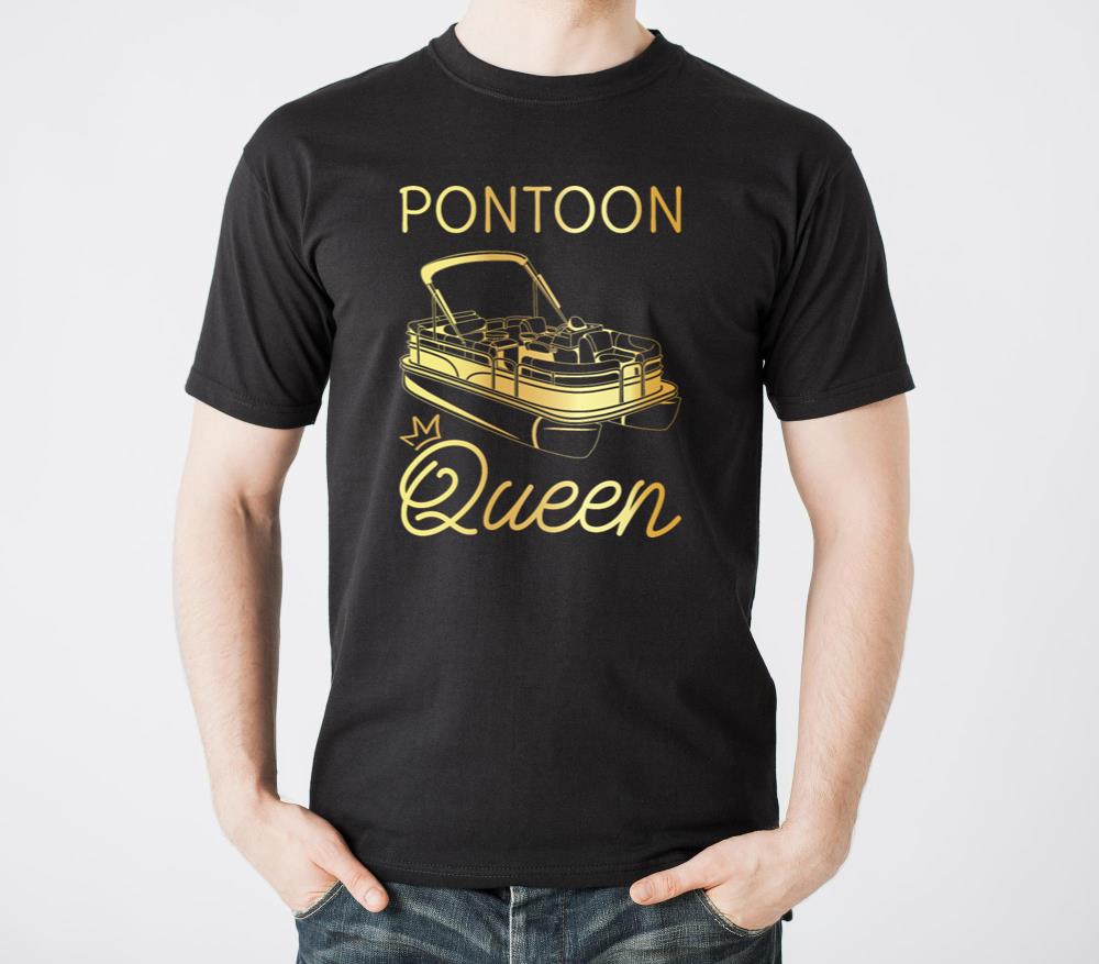 Pontoon Queen I - Boating Lover - Unisex Standard T-Shirt