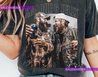 Post Malone Jelly Roll Vintage Shirt Tp