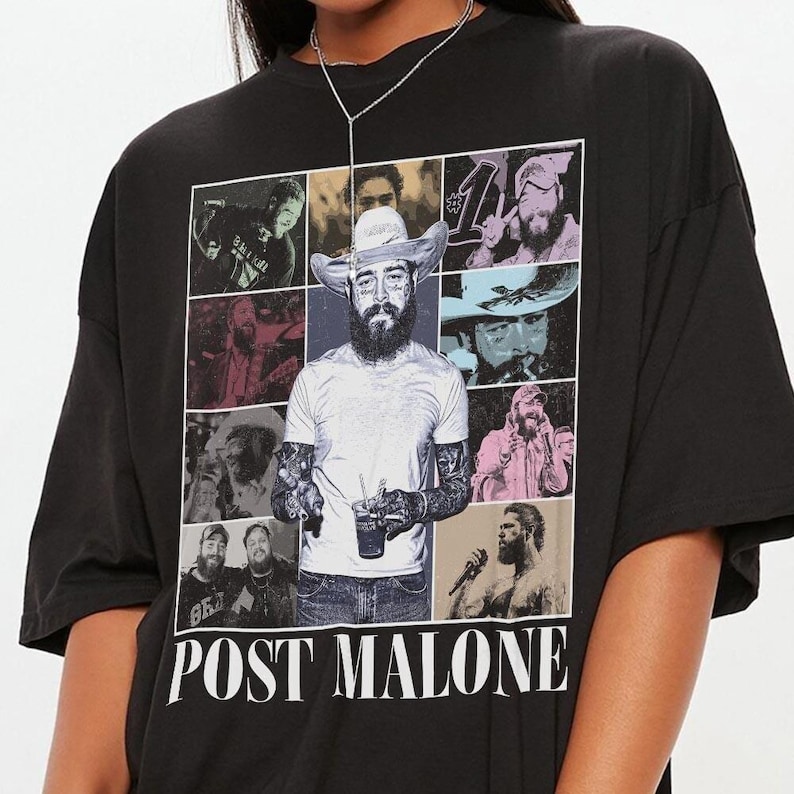 Post Malone Tour Music Shirt, Posty Funny Tour 2025, Concert Tour Gift For Fan