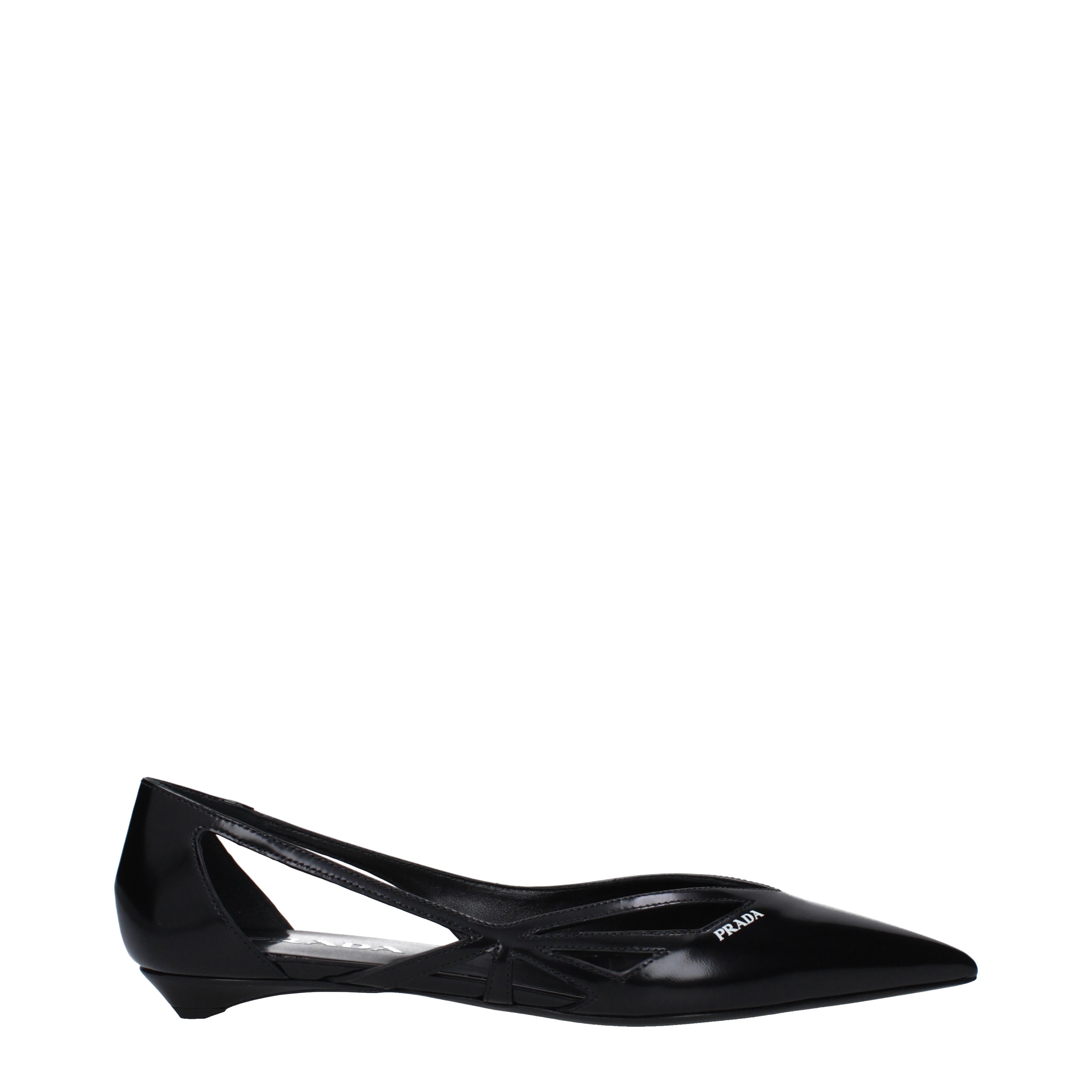 Prada Ballerine Women Skin Black