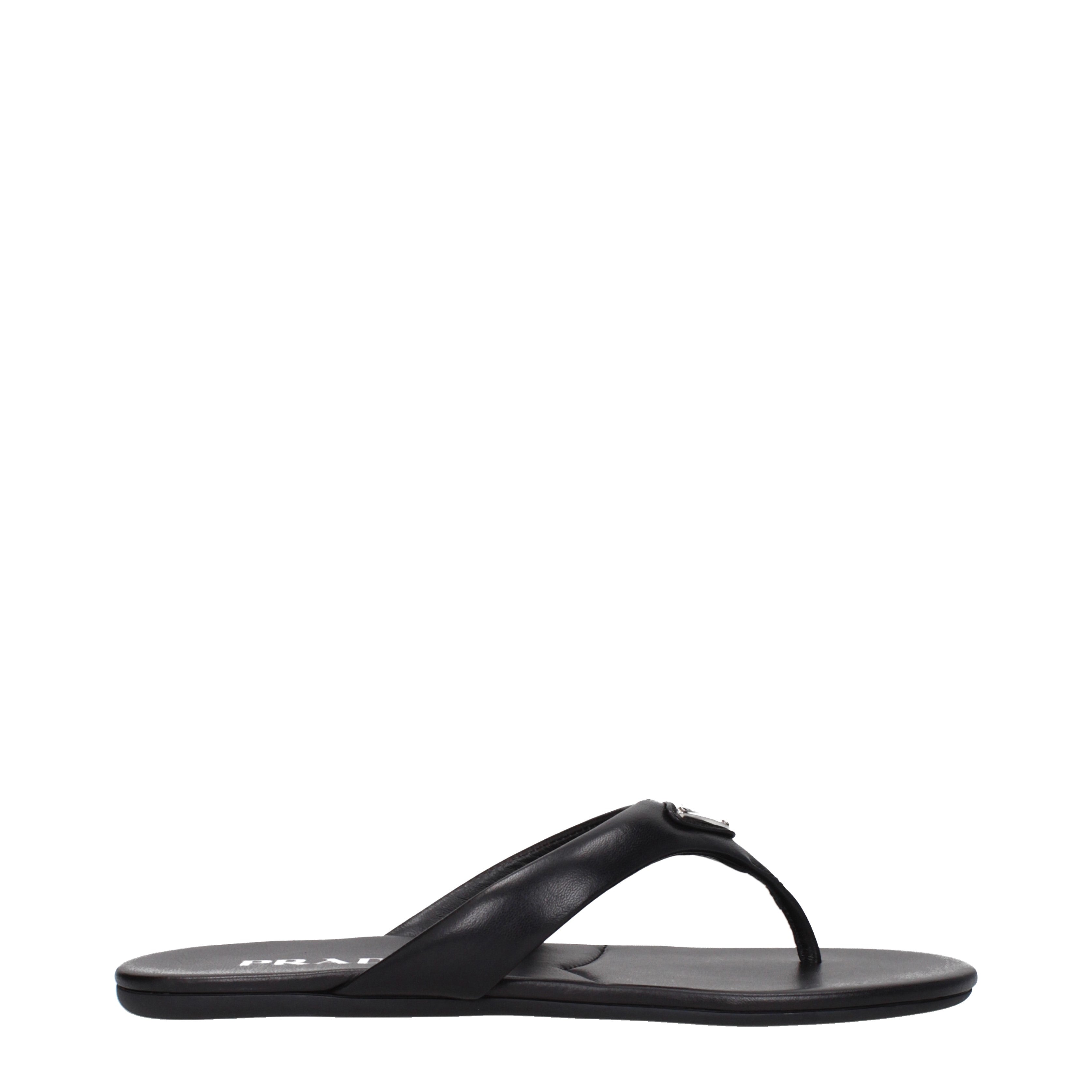 Prada Flip-flop Women Skin Black