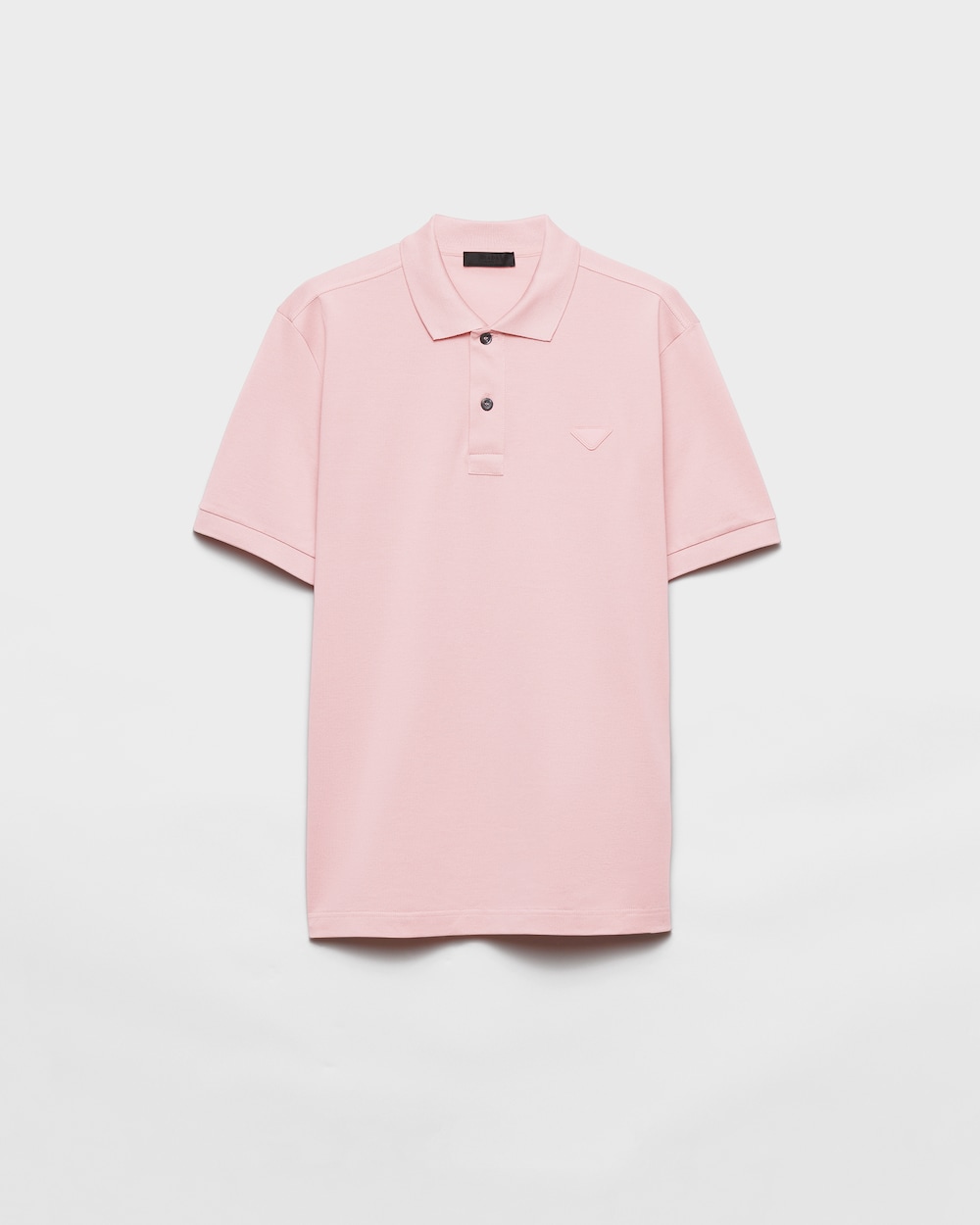PRADA Pique polo shirt Pink