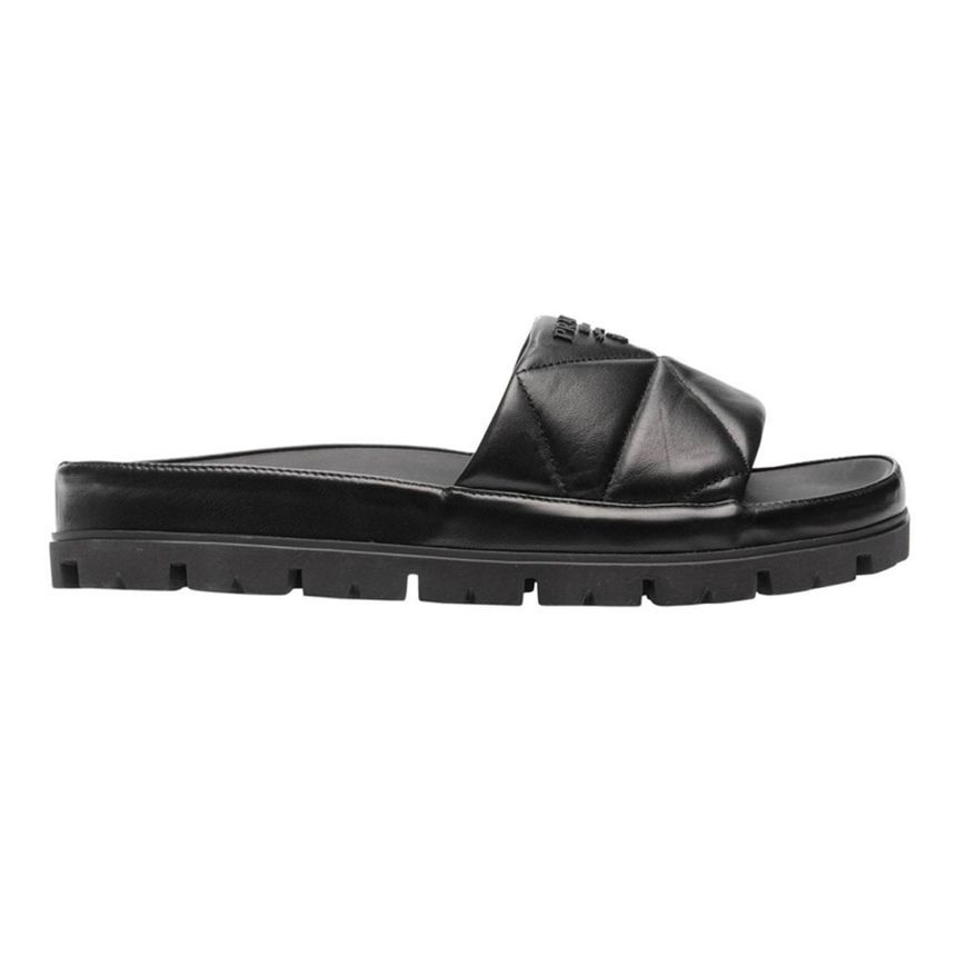 Prada Quilted Sandals Black 1XX613 038 F0002
