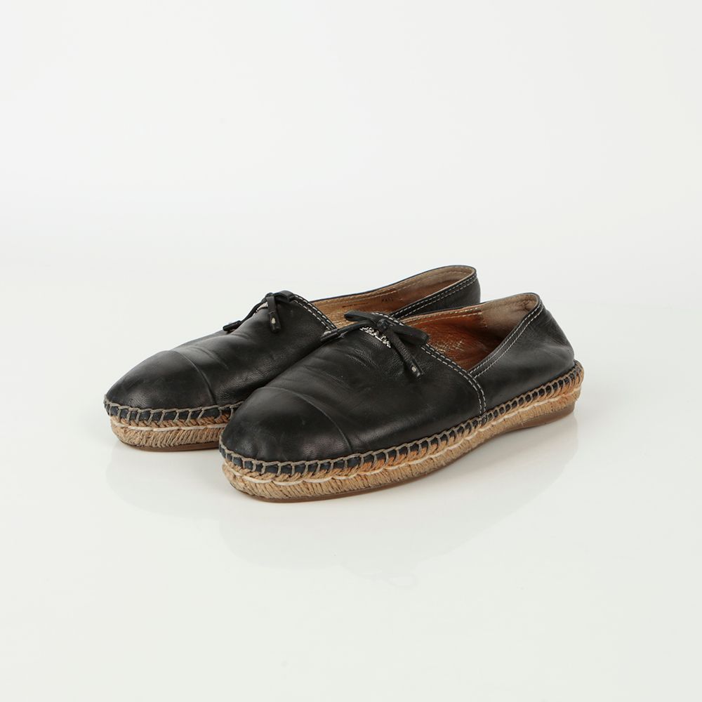 Prada Ribbon Espadrilles Size 36.5 - 1S740F