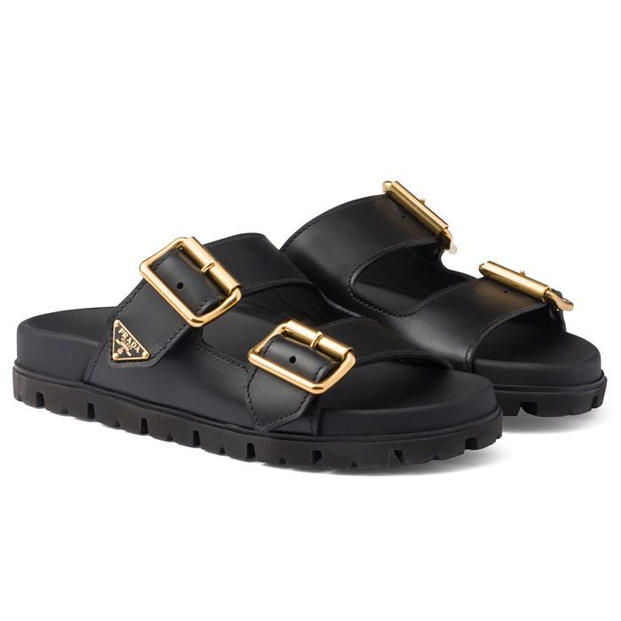 Prada Strap Slide Slipper 1XX692 F 020 3LEM F0002