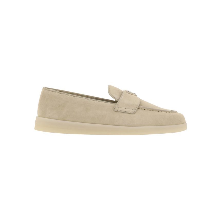 Prada Suede Loafer Beige 2DG124 103 F0F24