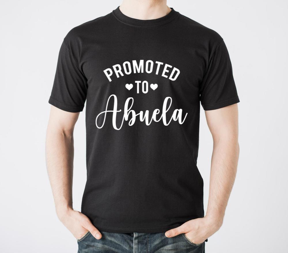 Promoted To Abuela Grandma Grandmother To Be - Unisex Standard T-Shirt