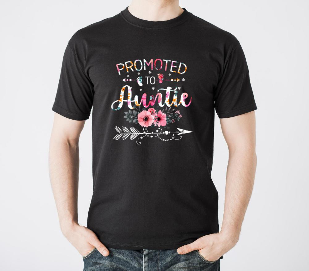 Promoted To Auntie 2022 New Grandma Mothers Day - Unisex Standard T-Shirt