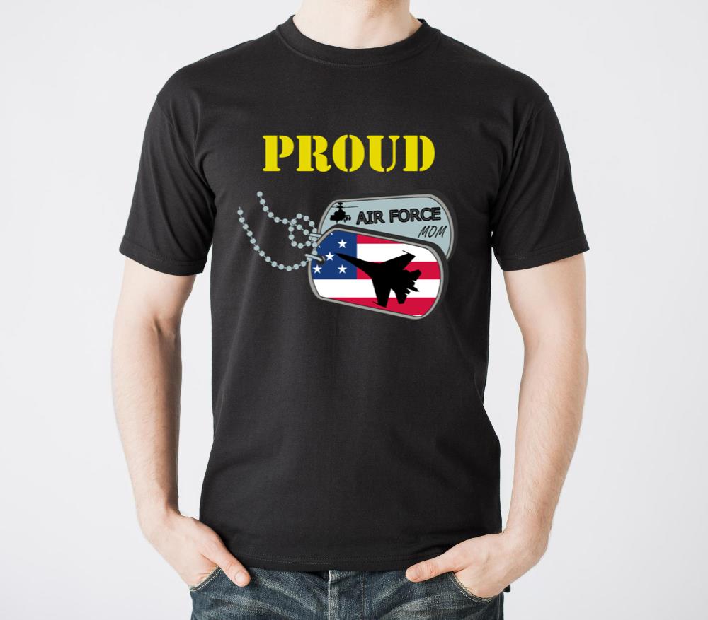 Proud Air Force Mom - Unisex Standard T-Shirt