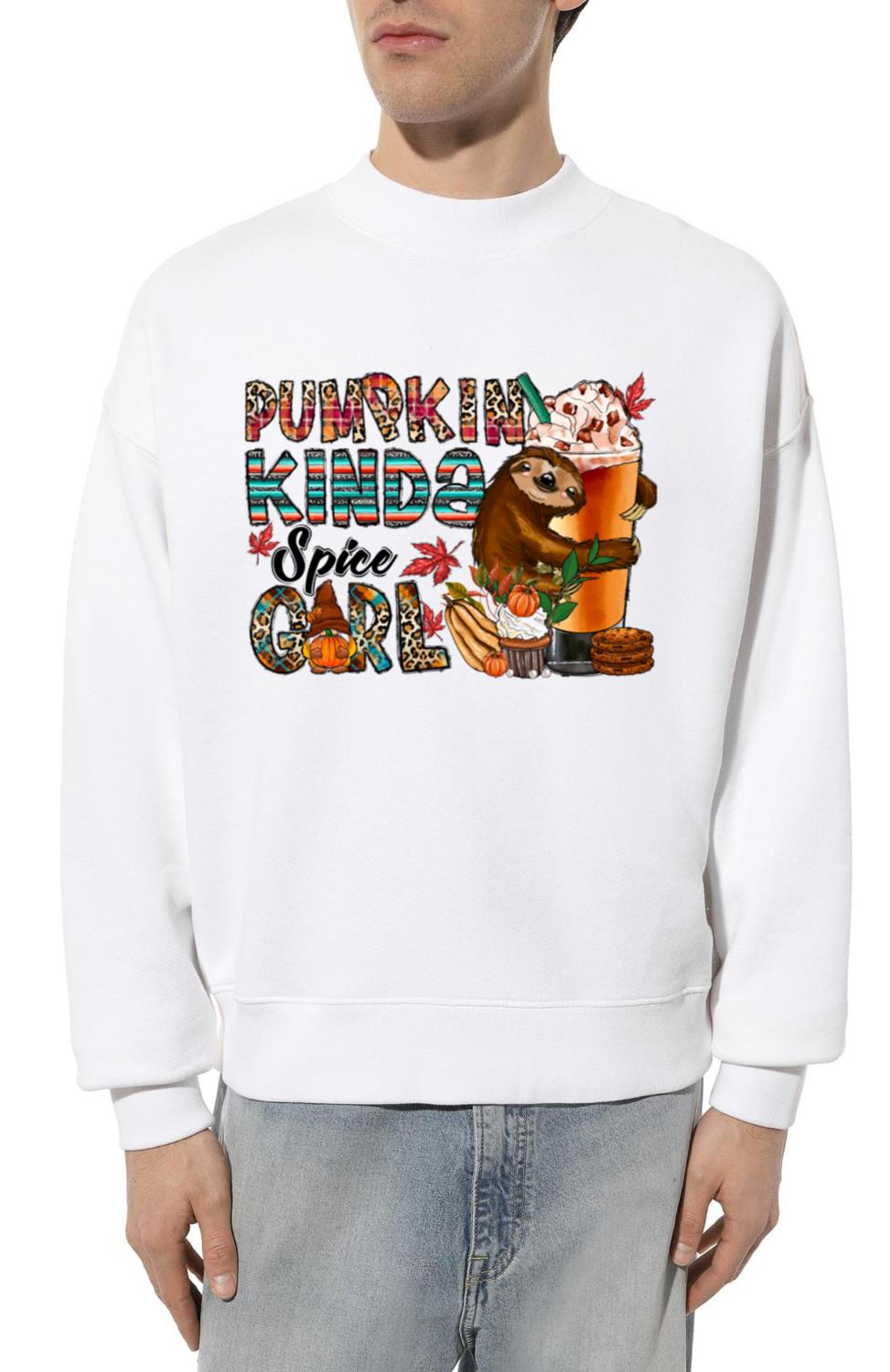 Pumpkin Kinda Spice Girl - Unisex Sweatshirt