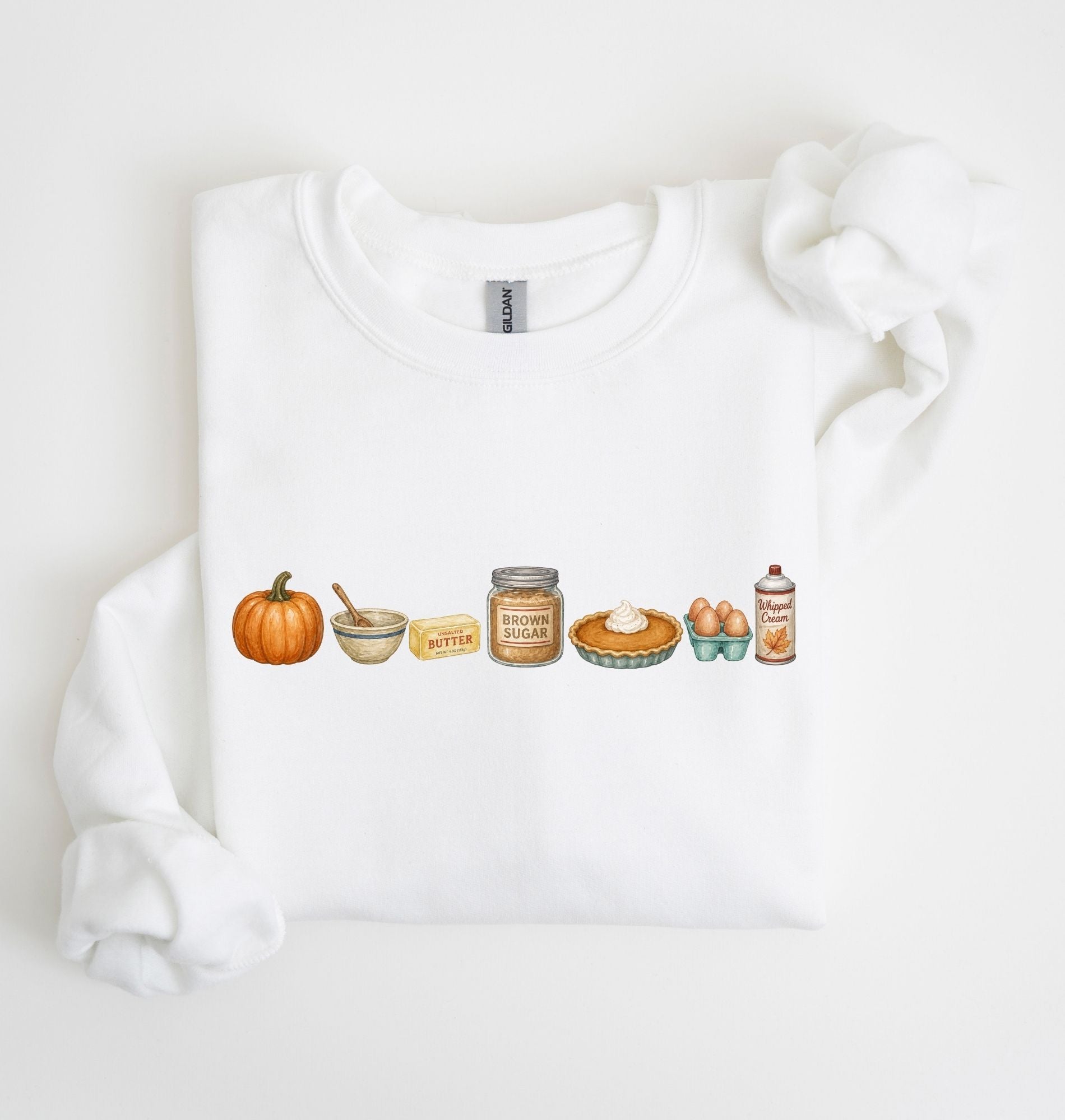 Pumpkin Pie Sweatshirt | Fall Baker Gift 4
