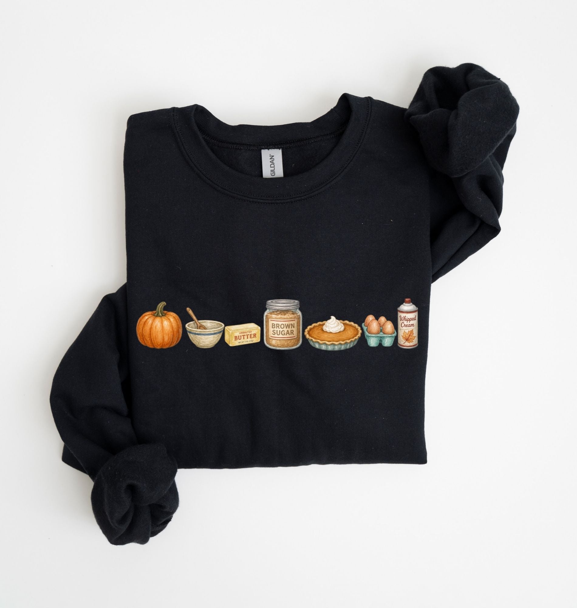 Pumpkin Pie Sweatshirt | Fall Baker Gift 5