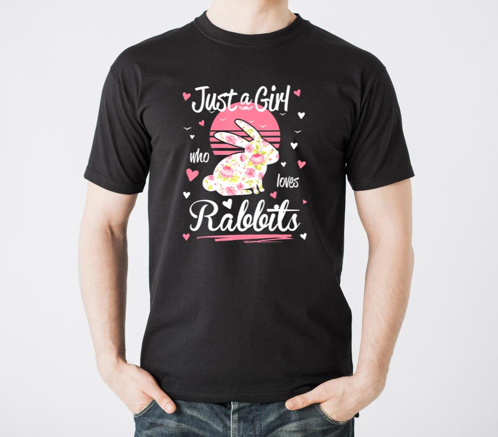 Rabbi Just A Girl Who Loves Rabbits1 - Unisex Standard T-Shirt