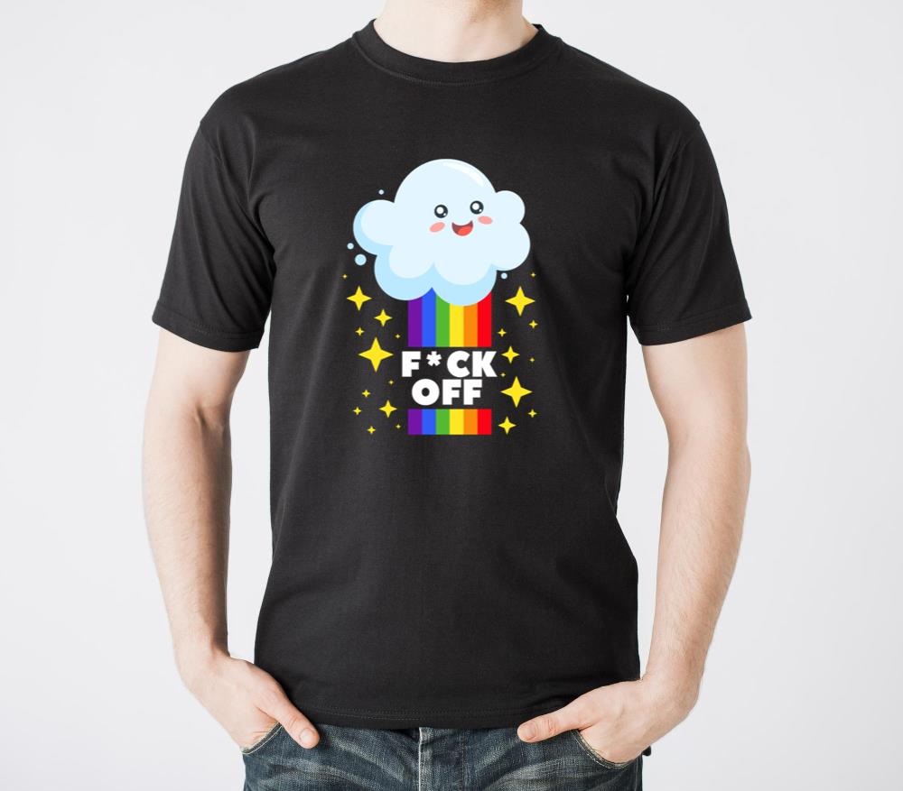 Rainbow Cloud Pride Gay LGBT Equality - Unisex Standard T-Shirt