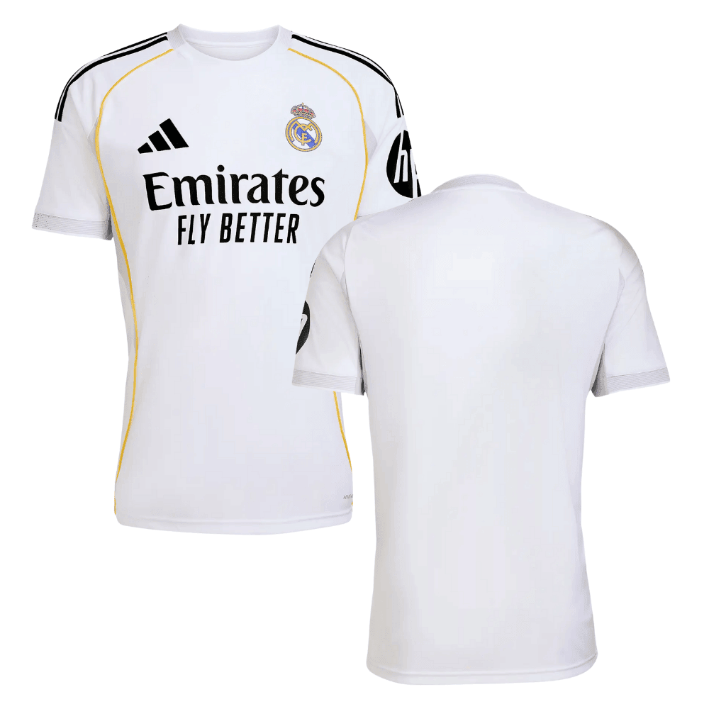 Real Madrid 2025/26 Home Men Jersey - White