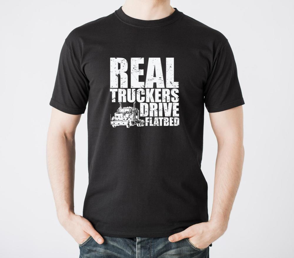 Real Truckers Drive Flatbed Profession - Unisex Standard T-Shirt