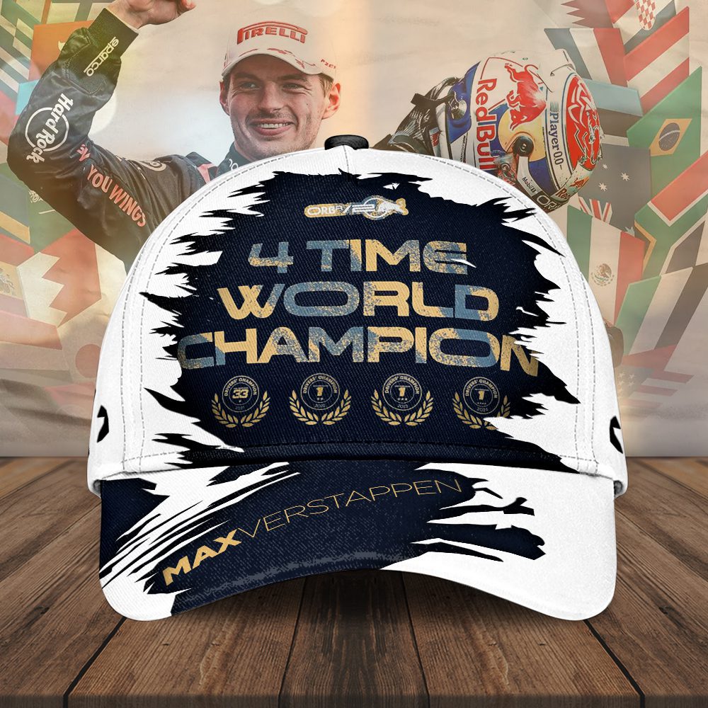 Red Bull Racing F1 Max Verstappen X Mv1 Classic Cap Grb1039